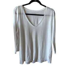 Lilly Pulitzer long sleeve white shirt size medium